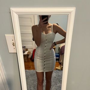 White Jean dress